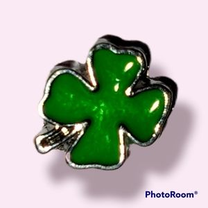 Shamrock Floating Charm